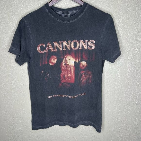 Cannons Heartbeat Highway Tour T Shirt Small - Picture 1 of 5